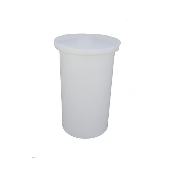 Open Top Cylindrical Container